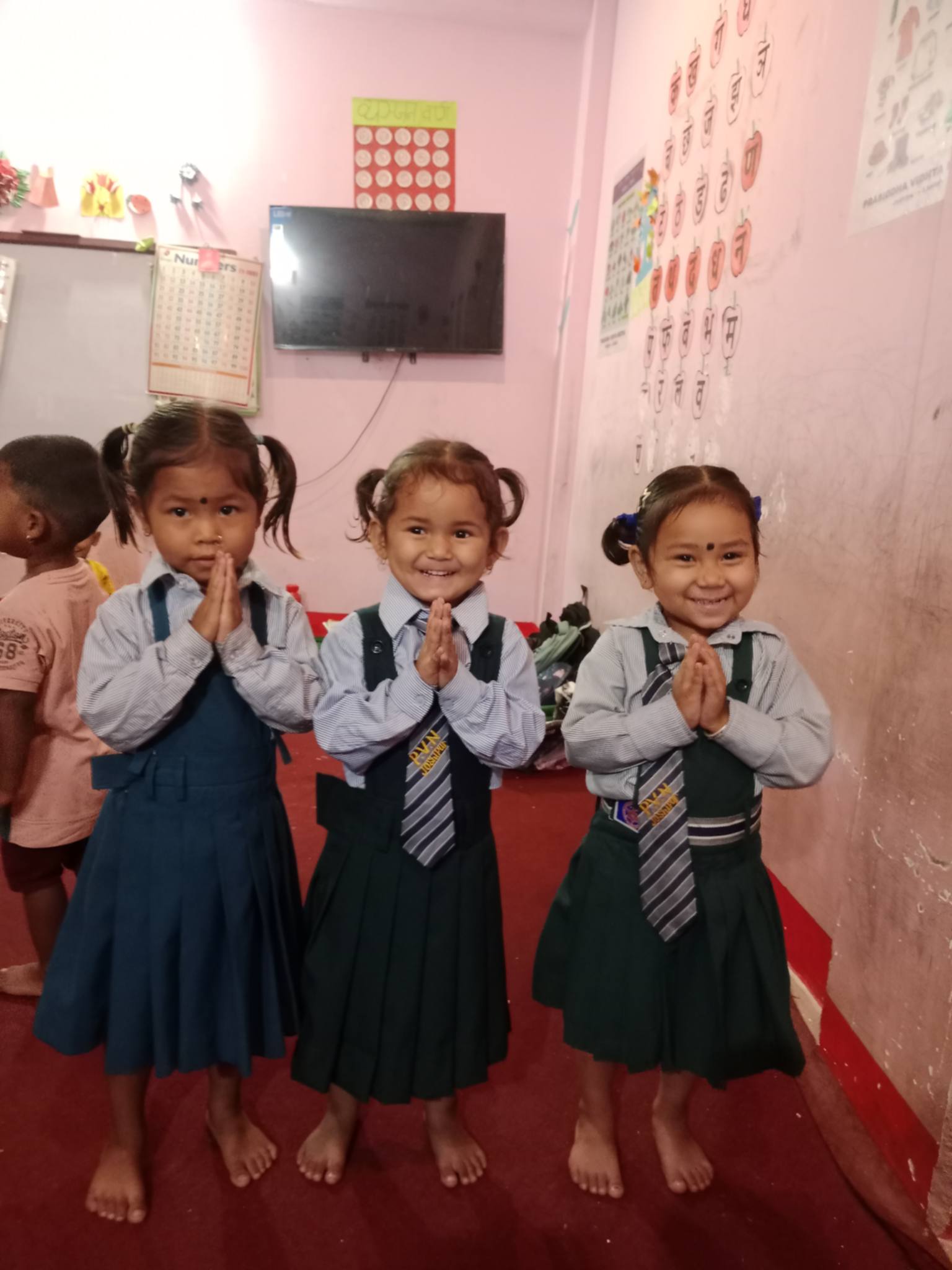Happy and confident students